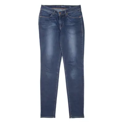LEVI'S Mid Rise Womens Jeans Blue Slim Skinny Stone Wash W27 L32
