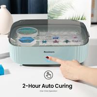 Resiners Resin Curing Machine with Larger Tray for Resin Starter, Cure Air, Auto Curing 2H Resin Supplies, Resin Dryer Curing...