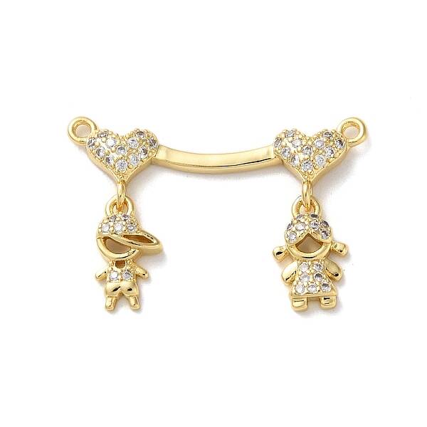 Brass Pave Cubic Zirconia Pendants