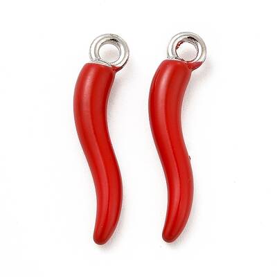 Rack Plating Alloy Enamel Pendants
