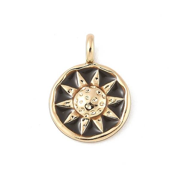 Brass Enamel Pendants