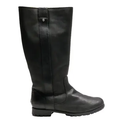 UGG High Boots Black Synthetic Womens UK 6