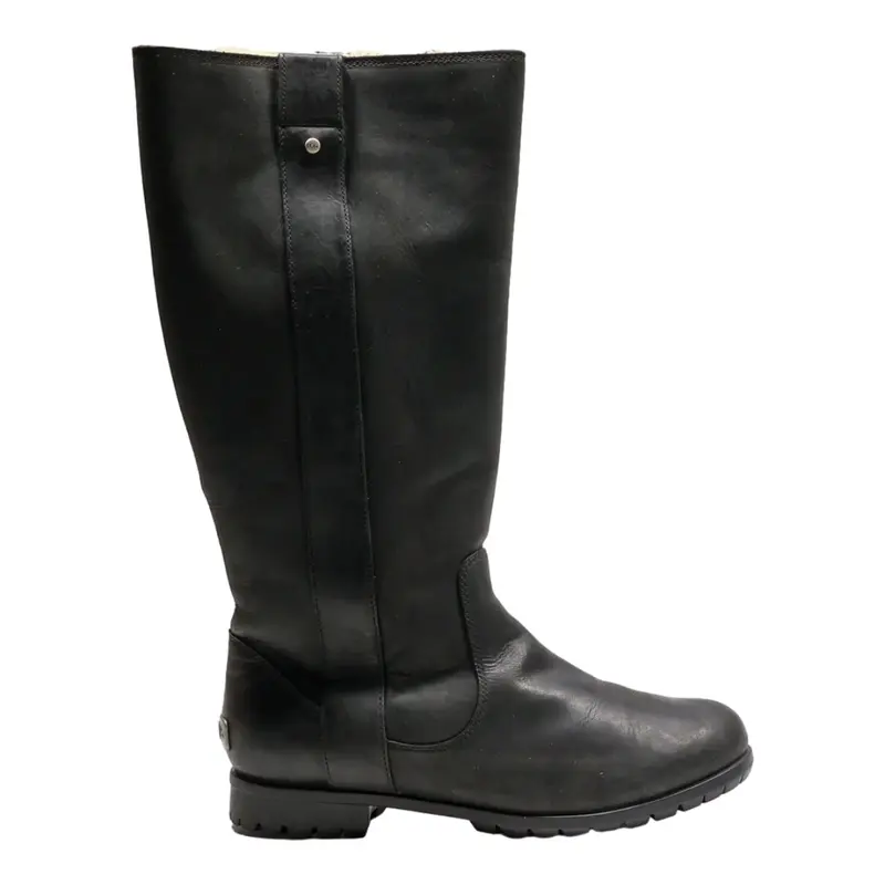 UGG High Boots Black Synthetic Womens UK 6