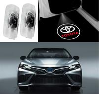 Car Door Lights Logo Projector Compatible with Toyota Highlander/Camry/4runner/Sienna/Corolla/Tundra/Prius/Venza/Prado/Sequoi...