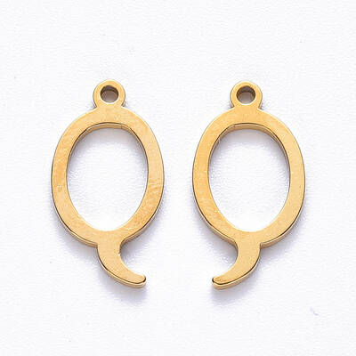 PVD Vacuum Plating 201 Stainless Steel Charms