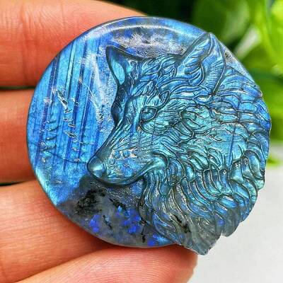 Natural Labradorite Display Decorations