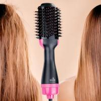 4 in 1 Hair Dryer Straightener, Multi-use Hair Dryer Brush with Aluminum Tube Comb Head, Lightweight Design Hot Air Comb for ...