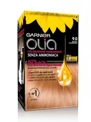 Garnier Olia Permanent Hair Color Lightest Golden Blonde N 9_3