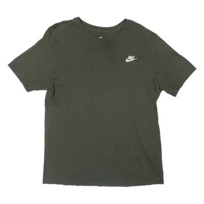 NIKE Mens T-Shirt Green L