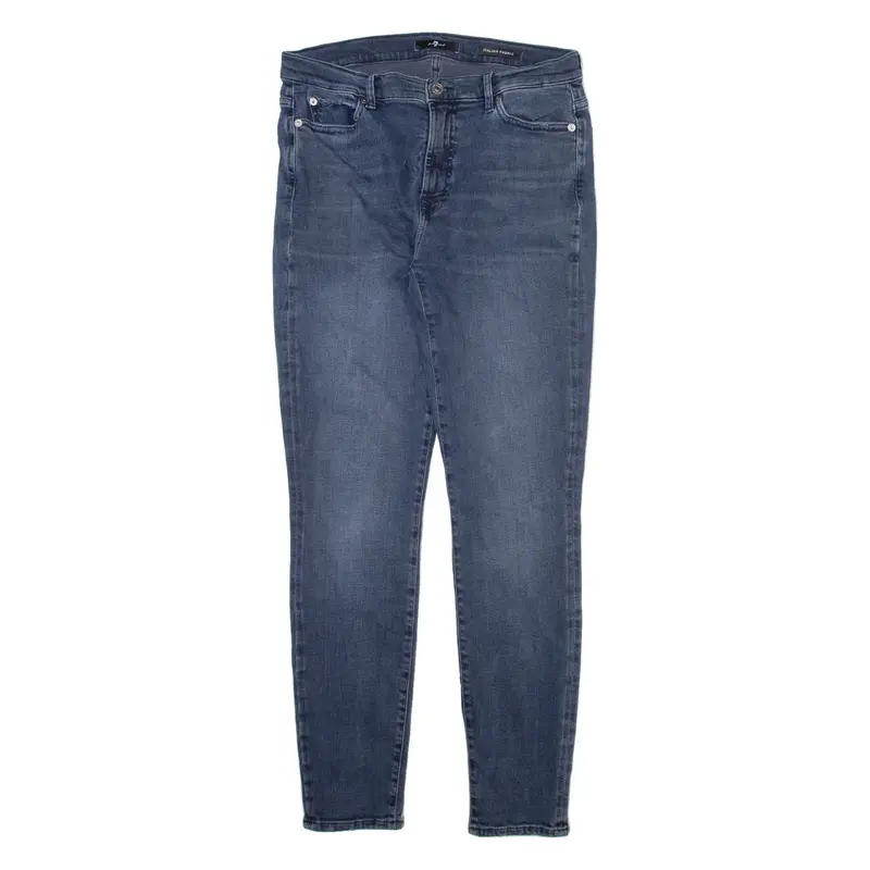 7 FOR ALL MANKIND Womens Jeans Blue Slim Skinny W31 L29