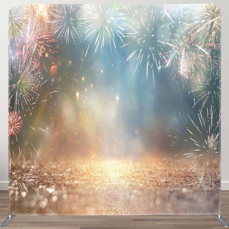 Aperturee Colorful Bokeh Bloom Sparkle Pillow Cover Backdrop, 6X6FT(1.8X1.8M), 111 USD, DSAH0G826-F, square double-sided back...