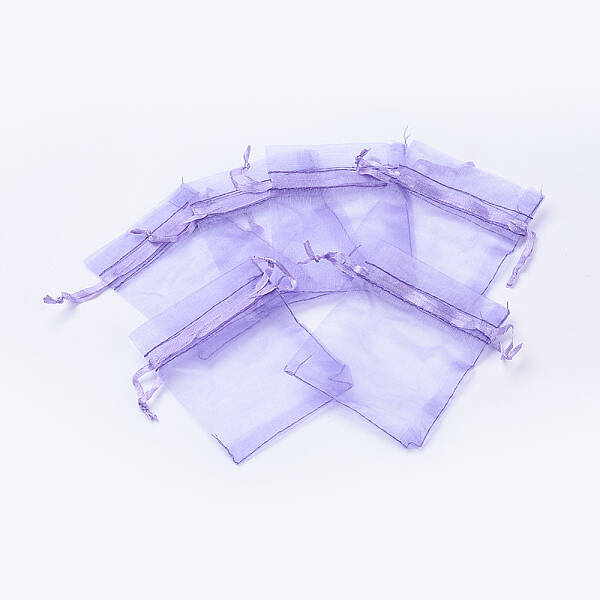Rectangle Organza Gift Bags