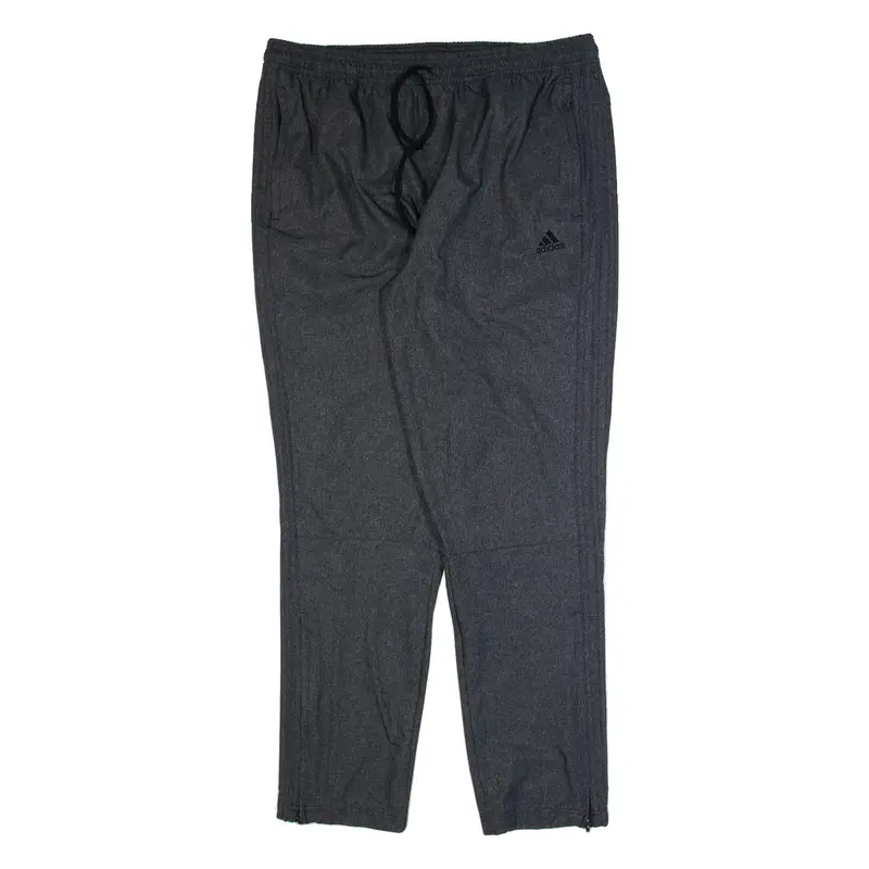 ADIDAS Mens Joggers Grey Tapered XL W34 L30