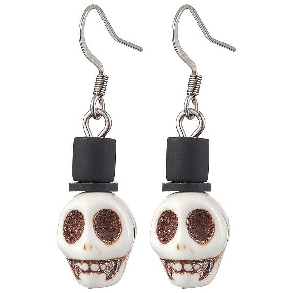 304 Stainless Steel Dangle Earrings