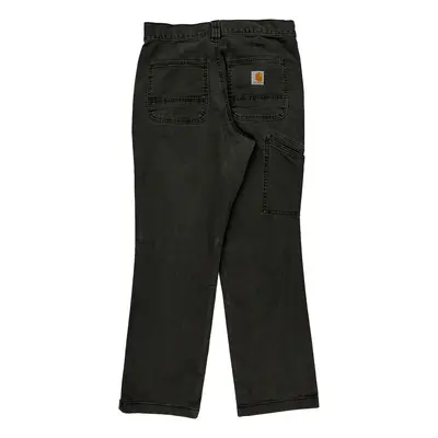 Carhartt Trousers - 29W UK 10 Black Cotton Blend