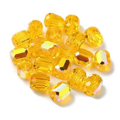 AB Color Plated Glass Beads
