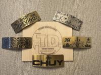 Hard hat name plates - TrevinoDesigns