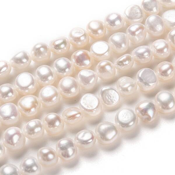 Natural Cultured Freshwater Pearl Beads Strands