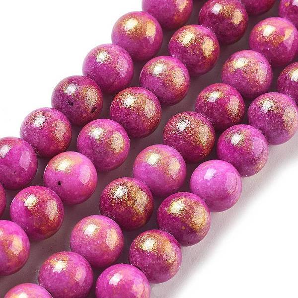Natural Mashan Jade Beads Strands
