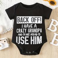 Cute Cotton Baby Bodysuit with \