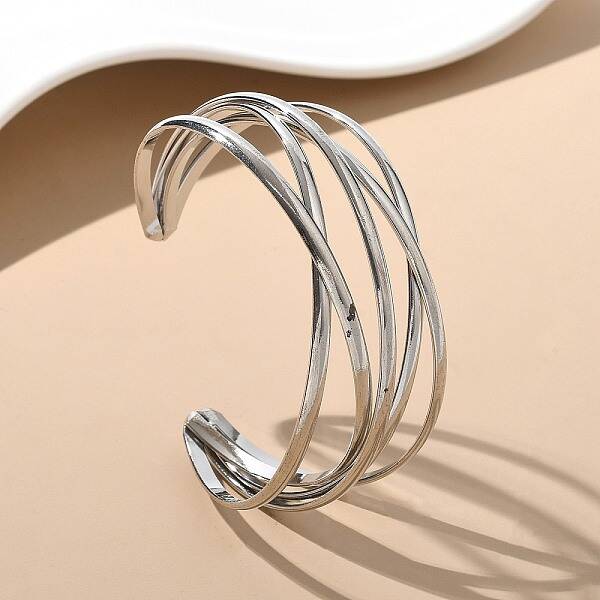 Electrophoresis Iron Cuff Bangles