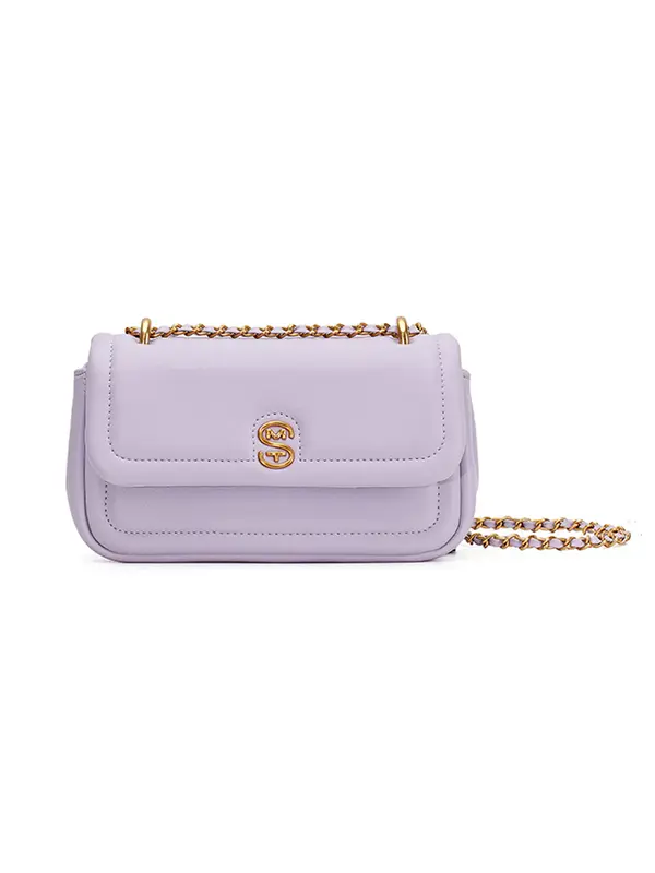 Smting Chain Mini Flap Crossbody Bag