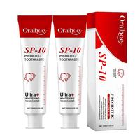 Super SP-10 Probiotic Toothpaste, Mint Extract Fresh Breath, Gentle Cleaning and Whitening Teeth Oral Care Family Kit, 120g