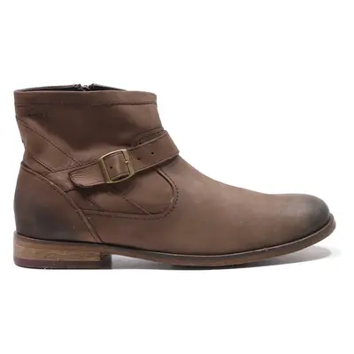 CLARKS Ankle Boots Brown Suede Mens UK 8.5