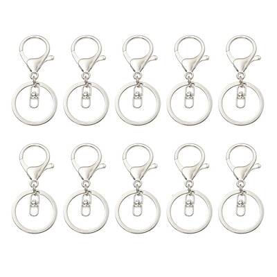 10Pcs Alloy Split Key Rings