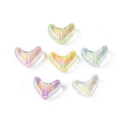 UV Plating Transparent Acrylic Beads