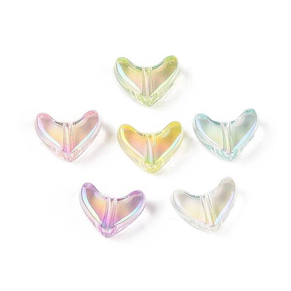 UV Plating Transparent Acrylic Beads