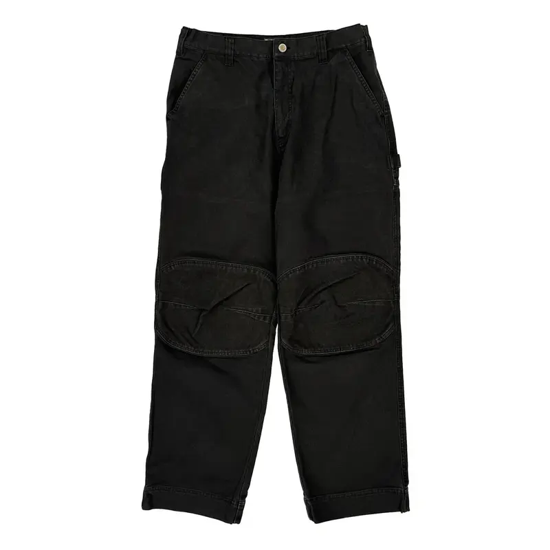 Timberland Cargo Trousers - 32W 30L Black Cotton
