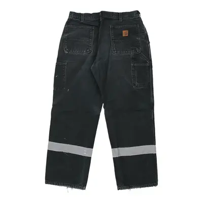 Carhartt Cargo Trousers - 34W 32L Black Cotton