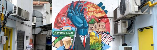 Street Art Hunting in Kampong Gelam
