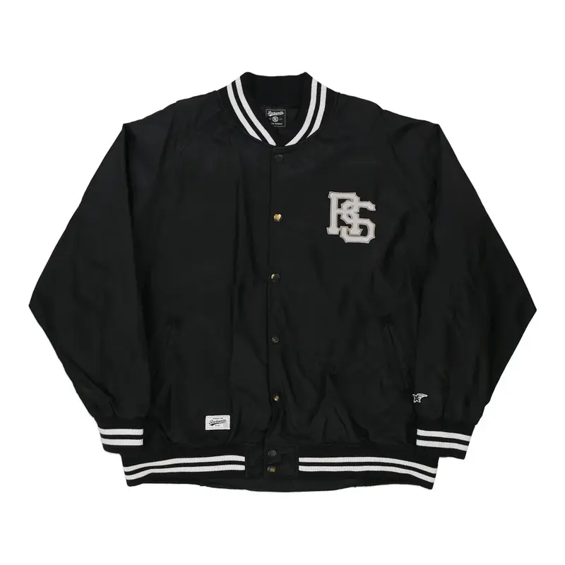 Rocksmith Baseball Jacket - Large Black Polyester Blend