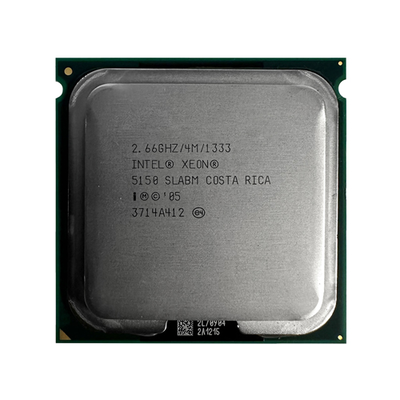 222-3382 Dell 2.66GHz 1333MHz FSB 4MB L2 Cache Socket LGA771 Intel Xeon 5150 Dual-Core Processor