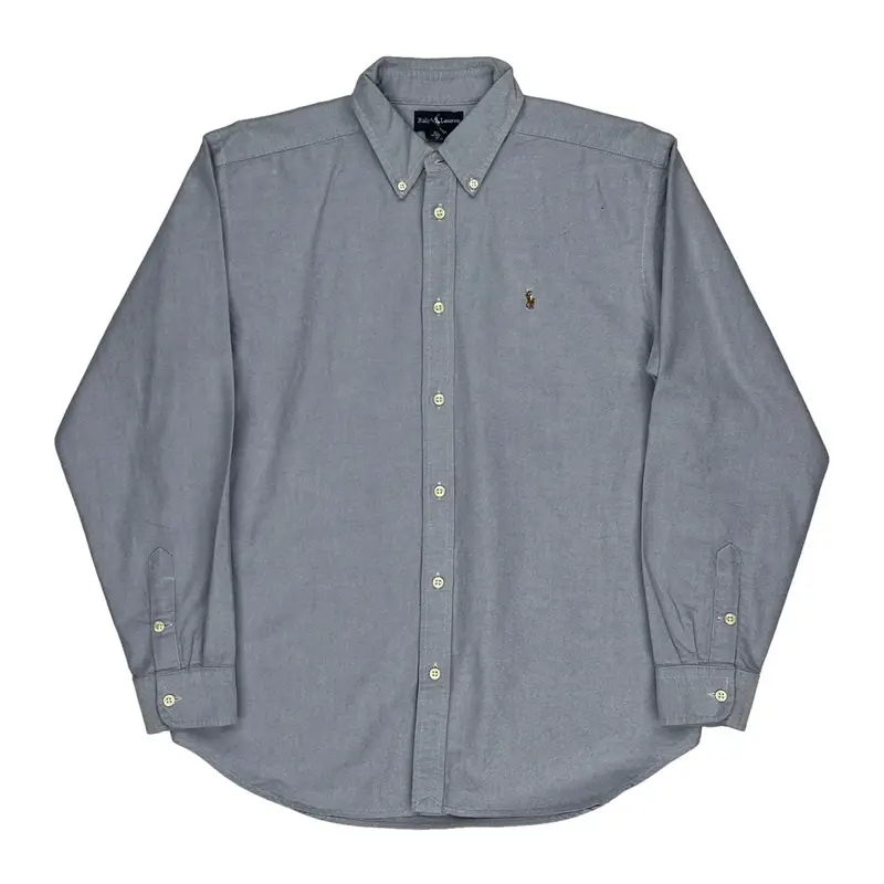Age 15 Ralph Lauren Shirt - Large Blue Cotton