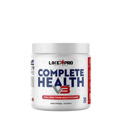 Like A Pro Complete Health Vitamins and Organ Support v3 - Dietary Supplement