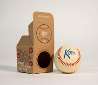 Kore Baseball - Hand Stitched Soft Baseball | Perfect Backyard Baseball, gift, and indoor training baseball