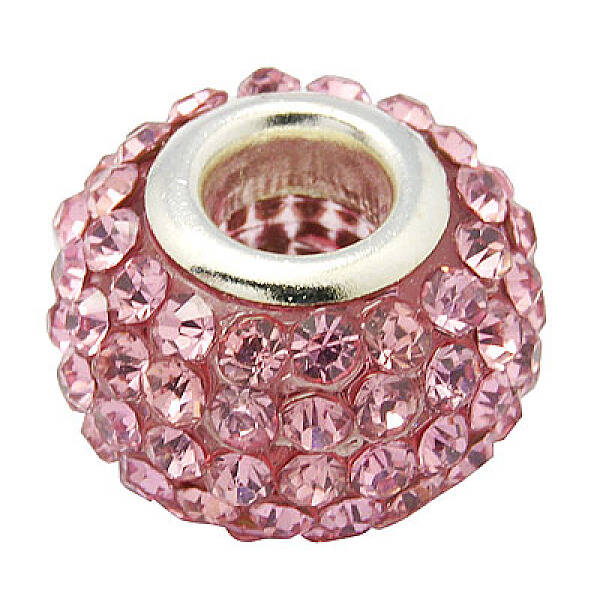Resin Rhinestone Beads