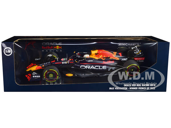 Red Bull Racing RB18 #1 Max Verstappen Oracle Winner F1 Formula One Italian GP (2022) with Driver Limited Edition to 374 piec...