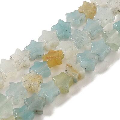 Natural Flower Amazonite Beads Strands