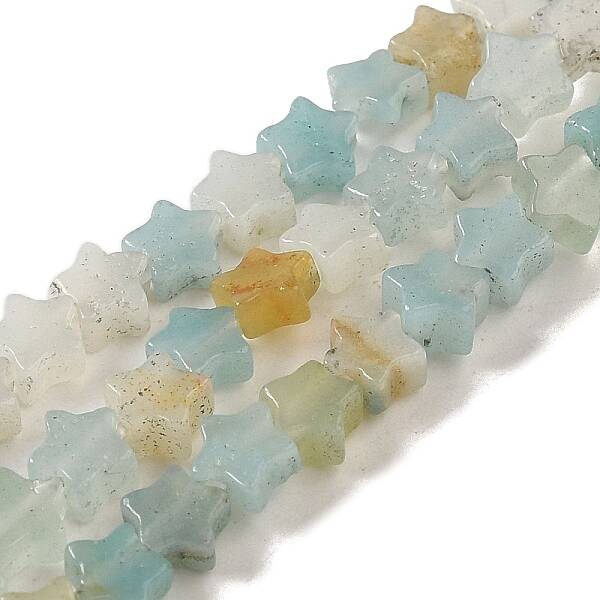Natural Flower Amazonite Beads Strands