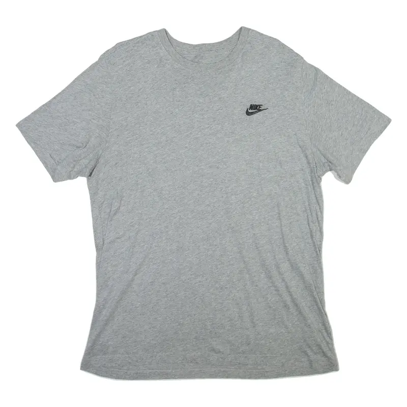 NIKE Mens T-Shirt Grey L