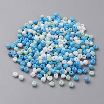 Opaque Glass Round Seed Beads