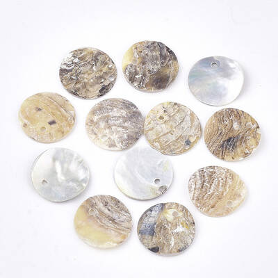 Natural Akoya Shell Pendants