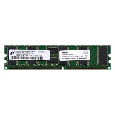 MT9VDDT1672G-265 Micron 128MB DDR-266MHz RDIMM 2Rx8 CL2.5 Memory