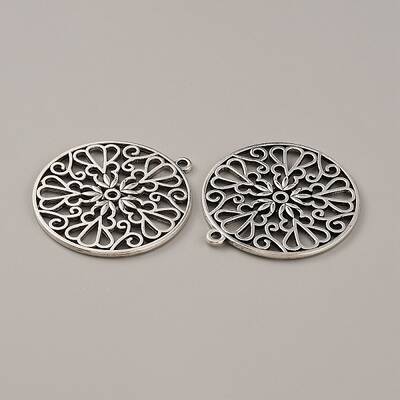 Tibetan Style Zinc Alloy Pendants