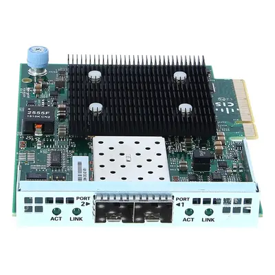 UCSC-MLOM-CSC Cisco 1227 2-Ports SFP+ 10Gb/s FCoE PCI-Express 2.0 x8 UCS VIC Network Adapter