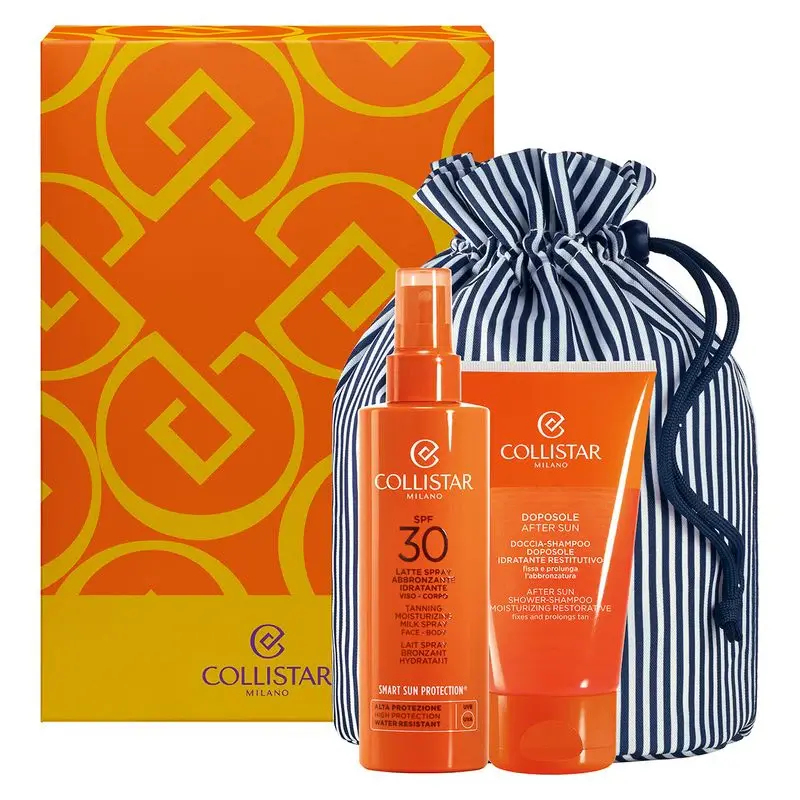 Collistar Hydrating Tanning Spray Milk Set SPF 30